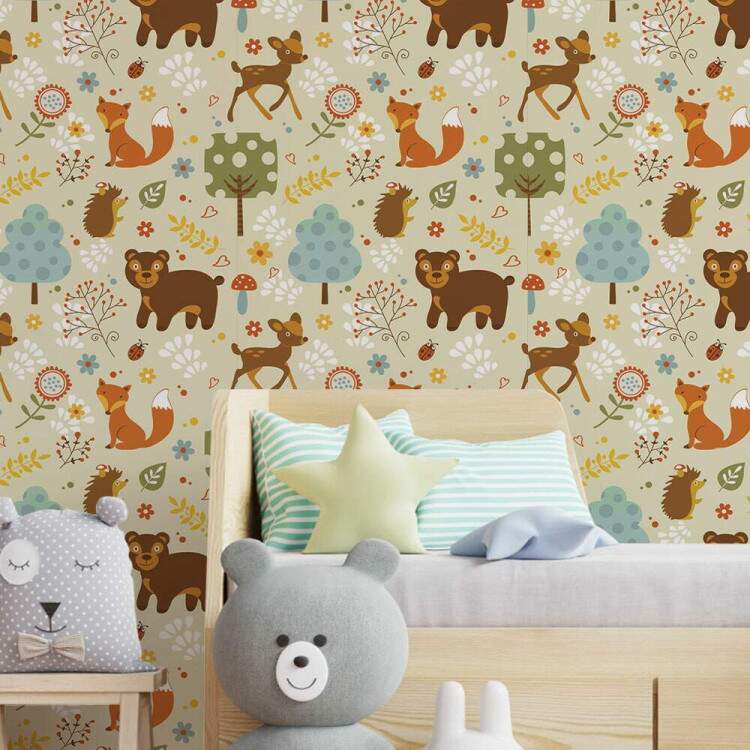 Papel de Parede Infantil Mod - 655