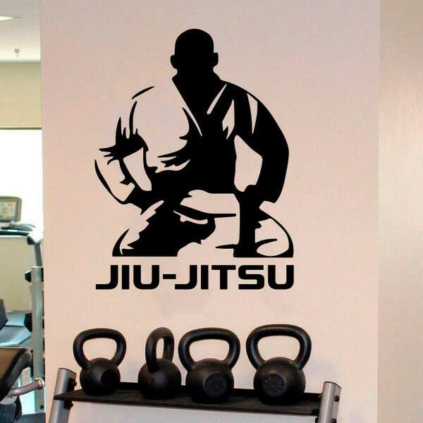 Adesivo de Parede Jiu Jitsu Oss
