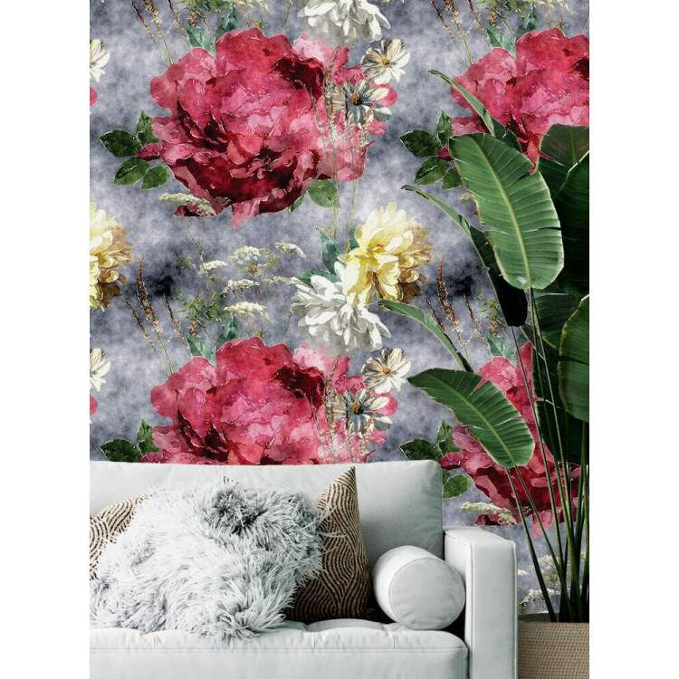 Papel de Parede Floral Mod - 493