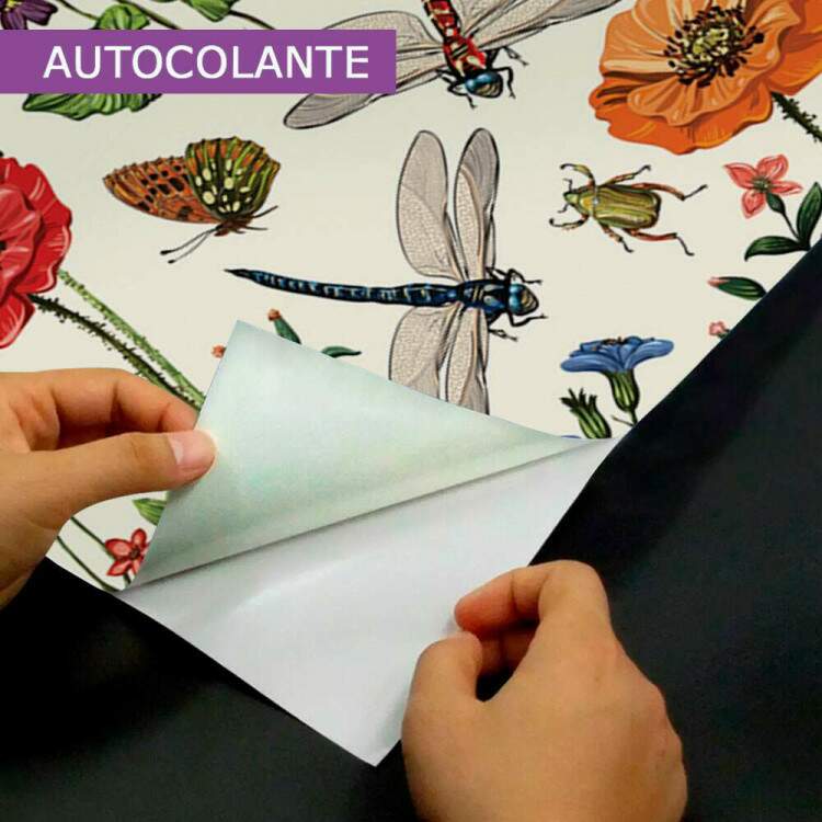 Papel de Parede Floral Mod - 496