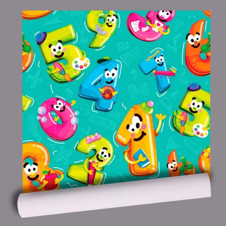 Papel de Parede Infantil Mod - 887