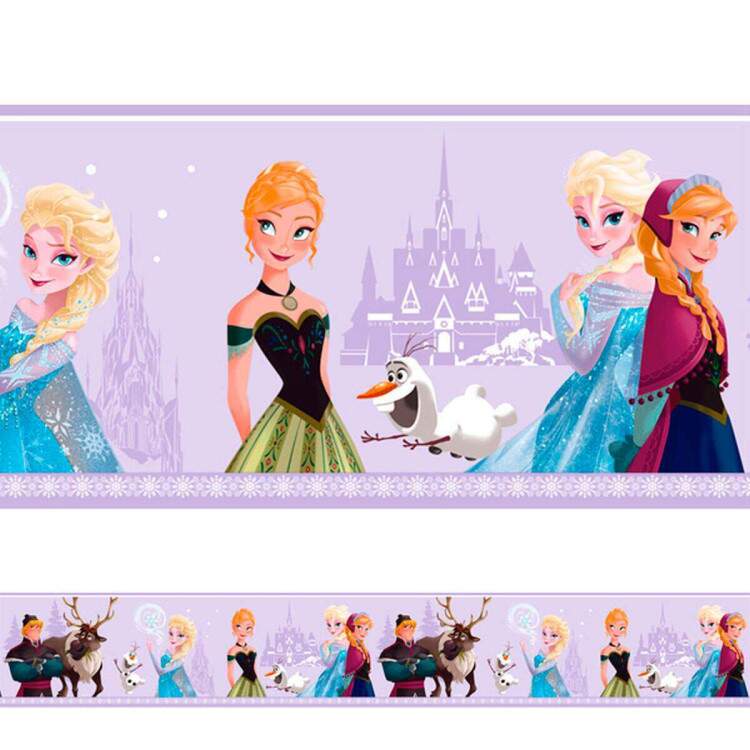 Adesivo decorativo faixa Frozen 2