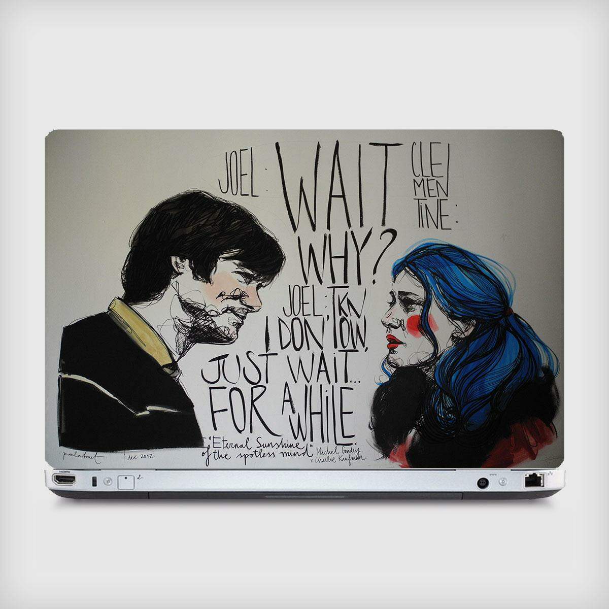 Adesivo Para Notebook Brilho Eterno De Uma Mente 04 Fran Adesivos De Parede