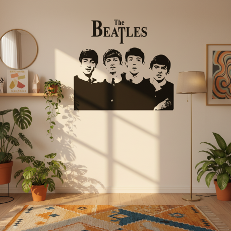 Adesivo de Parede The Beatles