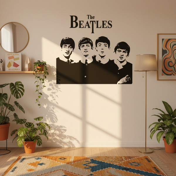Adesivo de Parede The Beatles