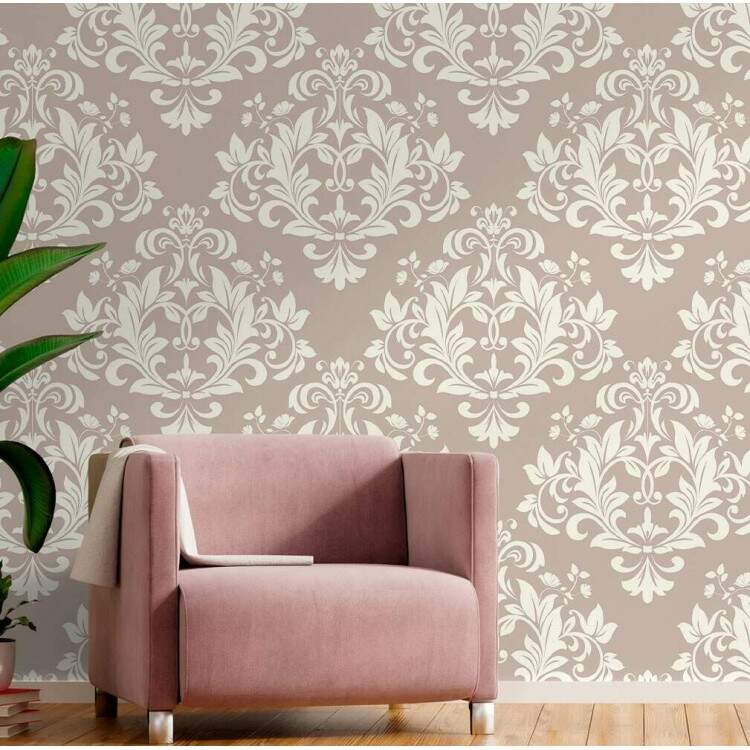 Papel de Parede Damask Mod 007