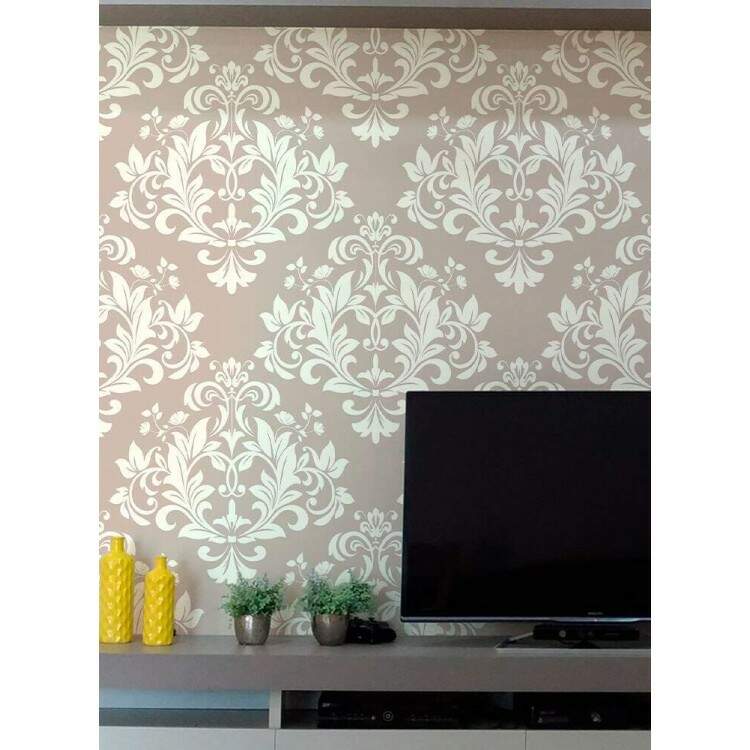 Papel de Parede Damask Mod 007