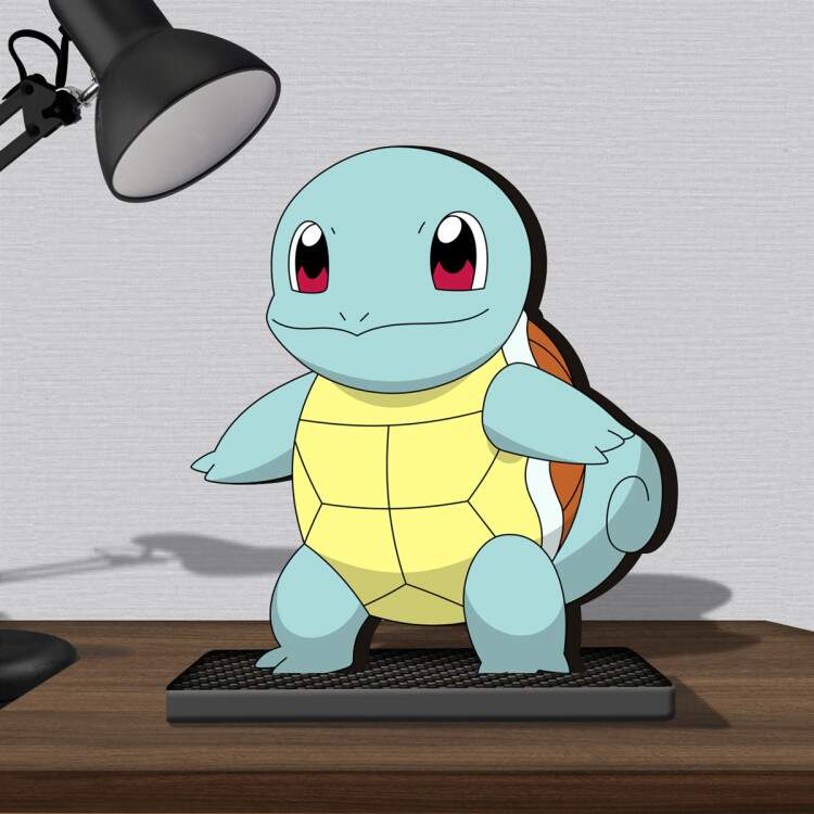 Mini Totem Display de Mesa Pokmon Squirtle