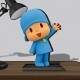 Mini Totem Display de Mesa Pocoyo