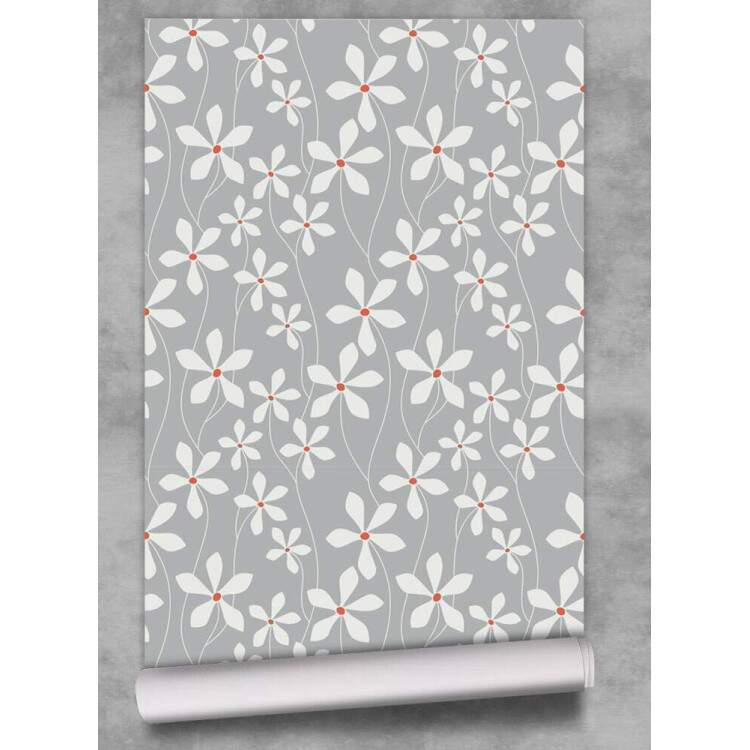 Papel de Parede Floral Mod 023