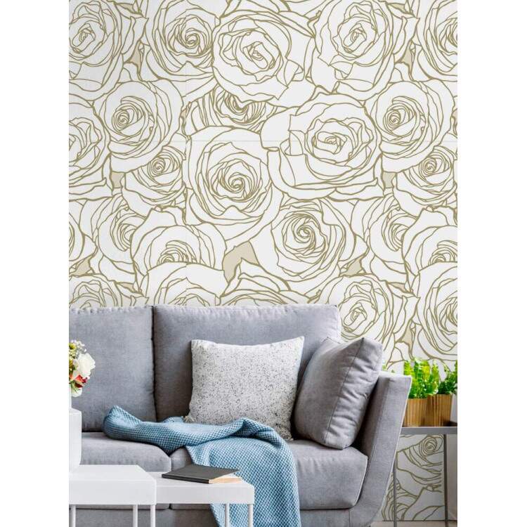 Papel de Parede Floral Mod 031