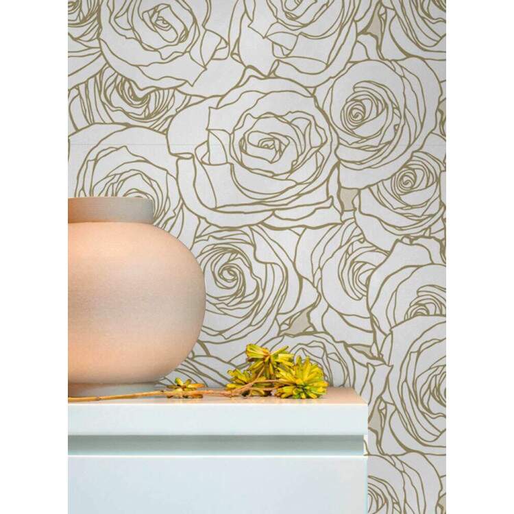 Papel de Parede Floral Mod 031