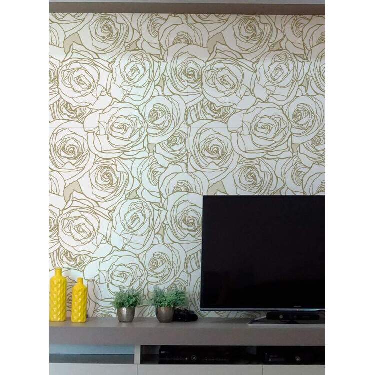 Papel de Parede Floral Mod 031