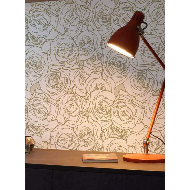 Papel de Parede Floral Mod 031