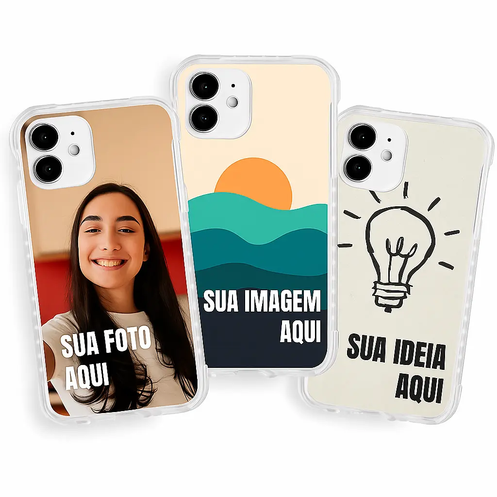 Capa para Celular Personalizada - Fran Adesivos de Parede