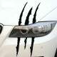 Adesivos Decorativo para Carro Garra Farol Carro Tuning