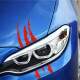 Adesivos Decorativo para Carro Garra Farol Carro Tuning