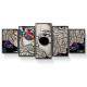 Kit 5 Quadros Decorativos Mosaico Raul Seixas