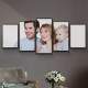 Kit 5 Quadros Decorativos Mosaico Personalizado com sua Foto
