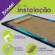 Kit 5 Quadros Decorativos Mosaico Le�o Galaxia