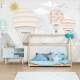 Papel de Parede Infantil Menino Montanhas e Bal�es 04 - Decora��o Infantil Criativa MP