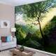 Papel de Parede Paisagem �rvore Montanhas Sol MP