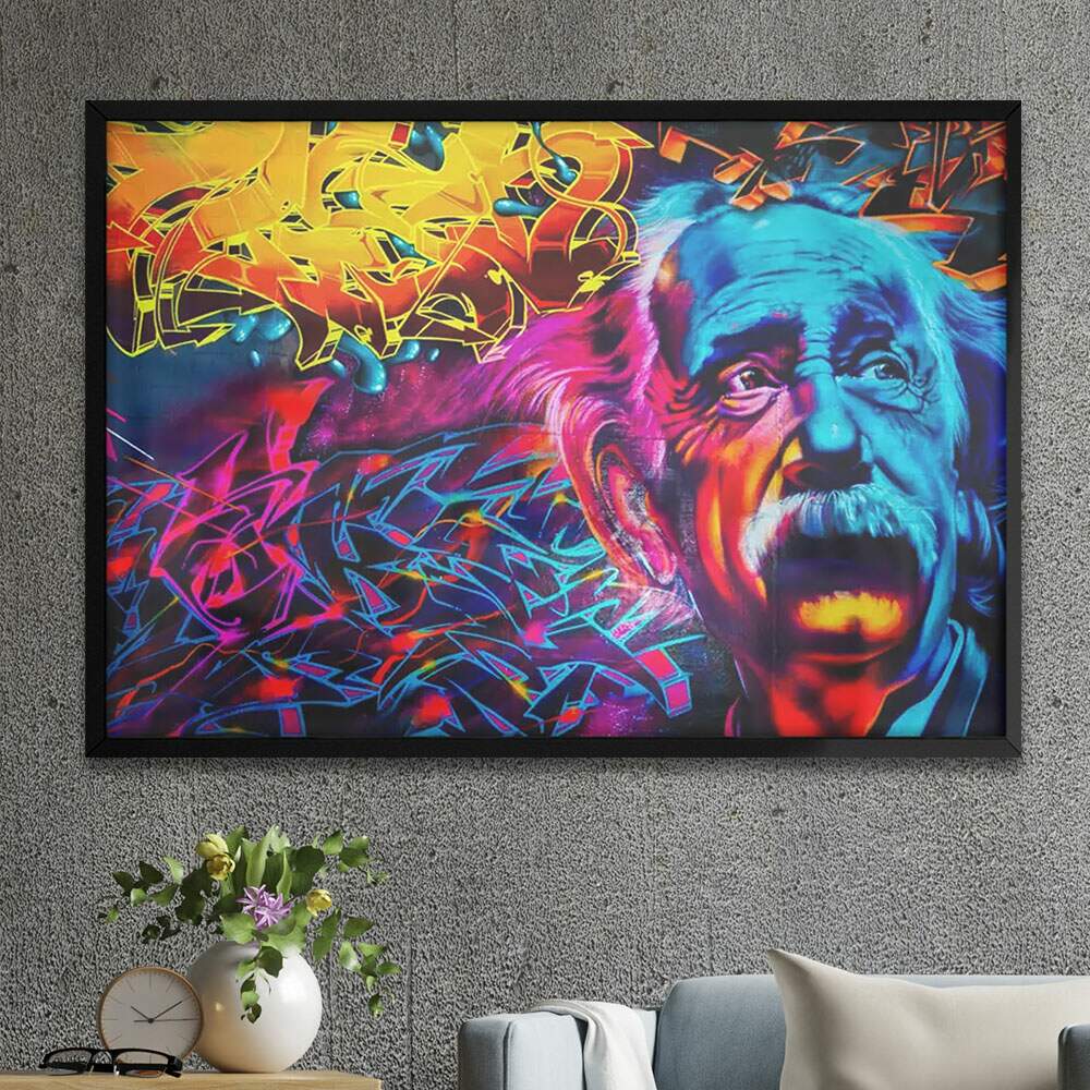 Quadro Decorativo Albert Einstein