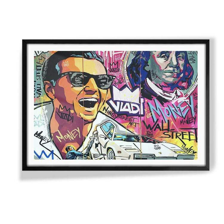 Quadro Decorativo O Lobo de Wall Street