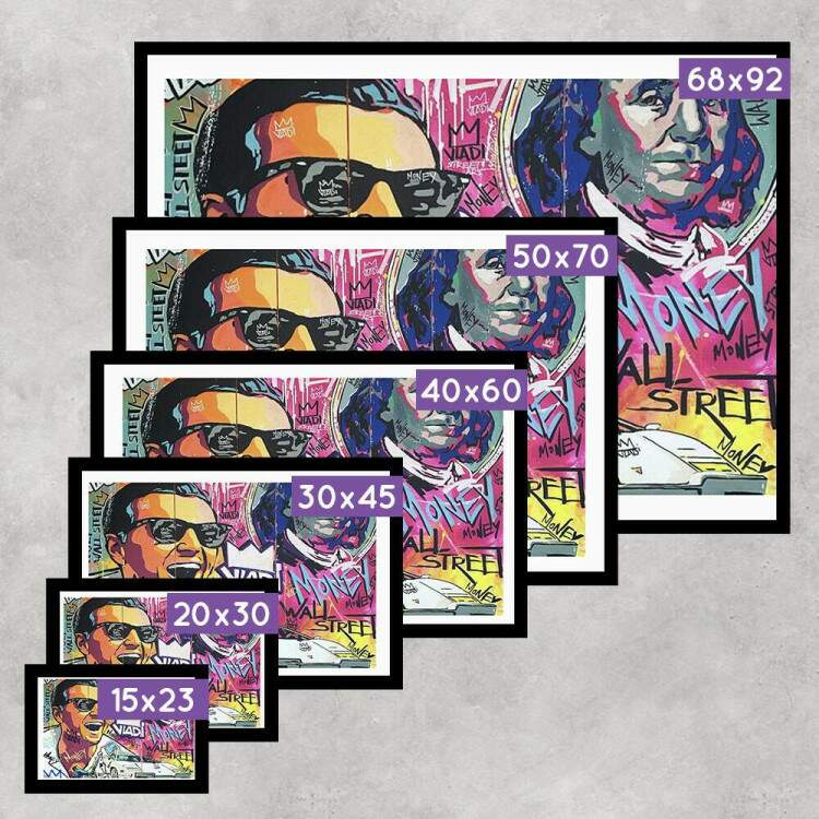 Quadro Decorativo O Lobo de Wall Street 02