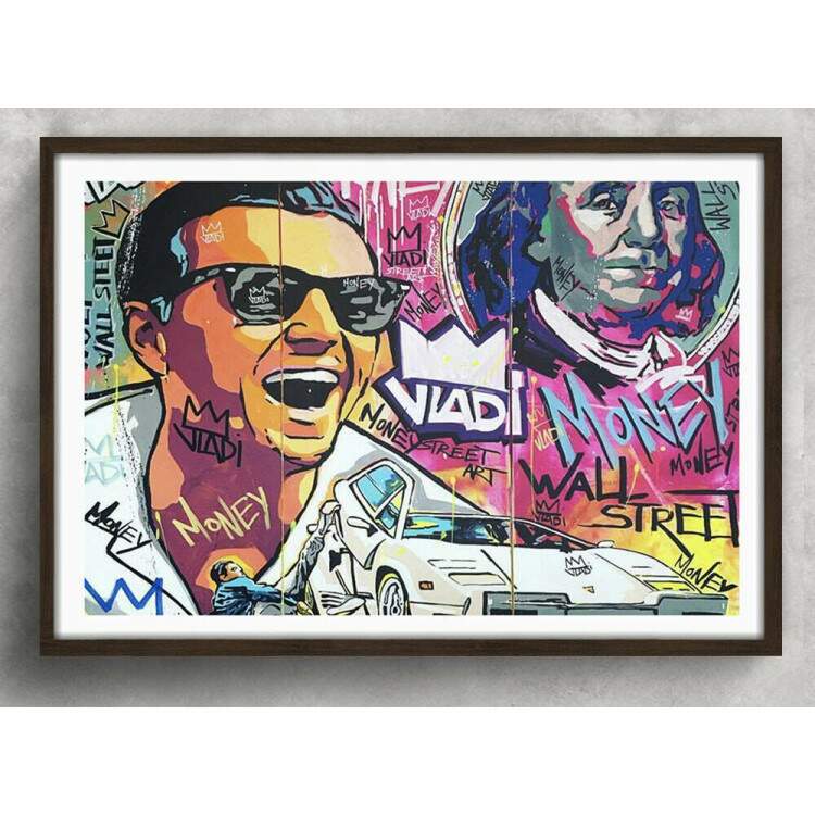 Quadro Decorativo O Lobo de Wall Street