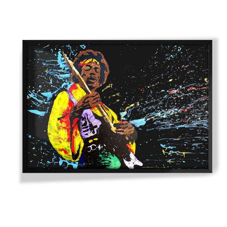 Quadro Decorativo Jimi Hendrix