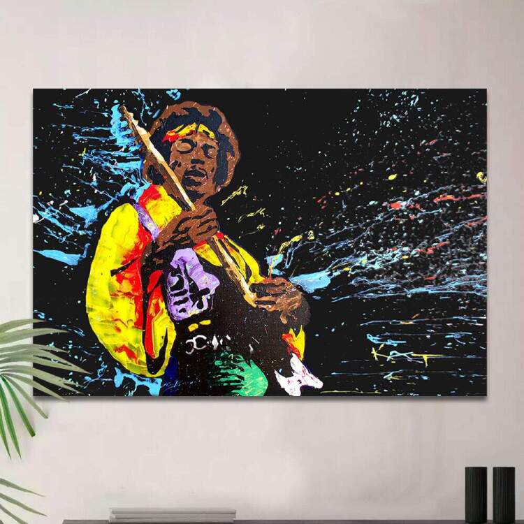 Quadro Decorativo Jimi Hendrix