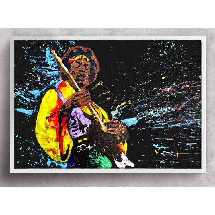 Quadro Decorativo Jimi Hendrix
