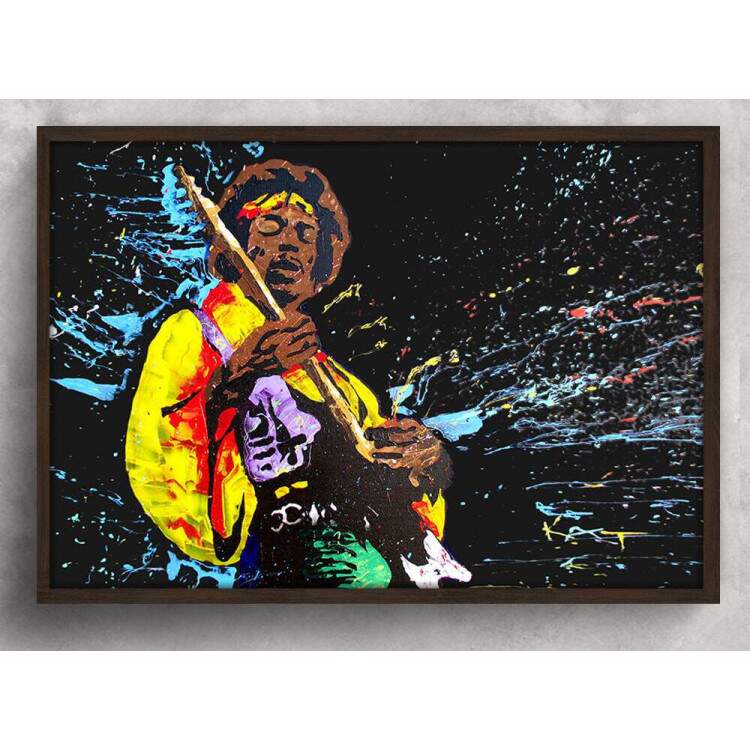 Quadro Decorativo Jimi Hendrix