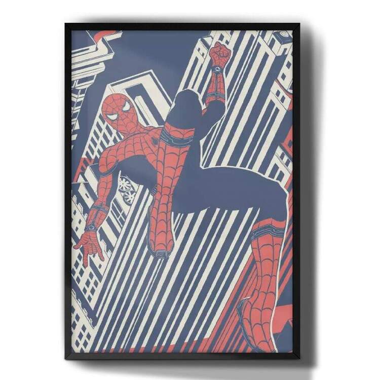 Quadro Decorativo Homem Aranha 01