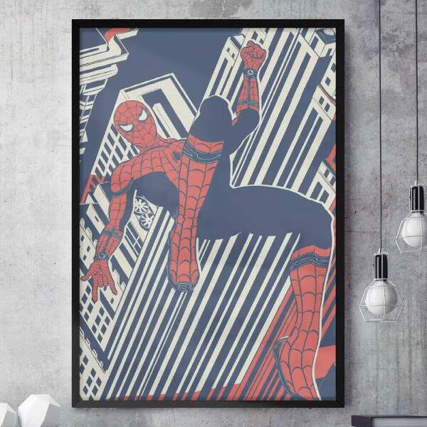 Quadro Decorativo Homem Aranha