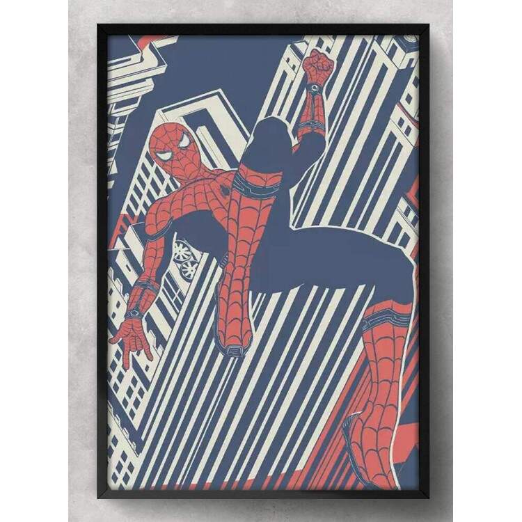 Quadro Decorativo Homem Aranha