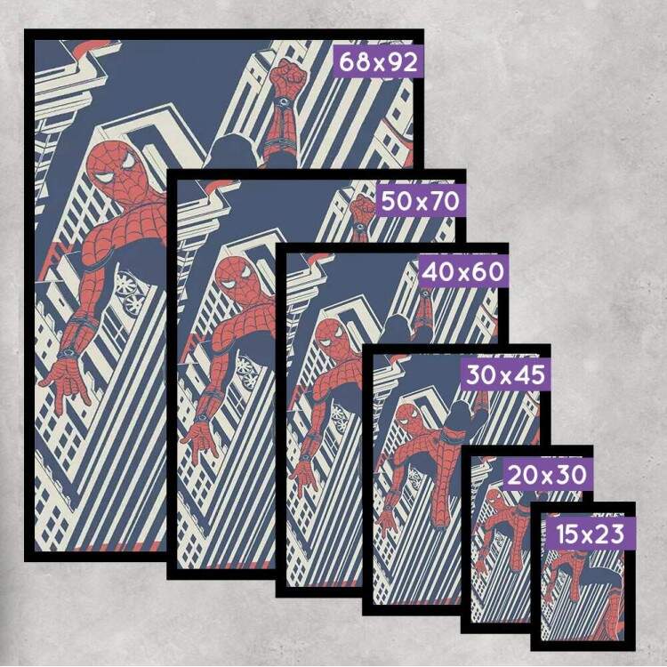 Quadro Decorativo Homem Aranha