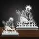 Lumin�ria de Led e Acr�lico Jimi Hendrix
