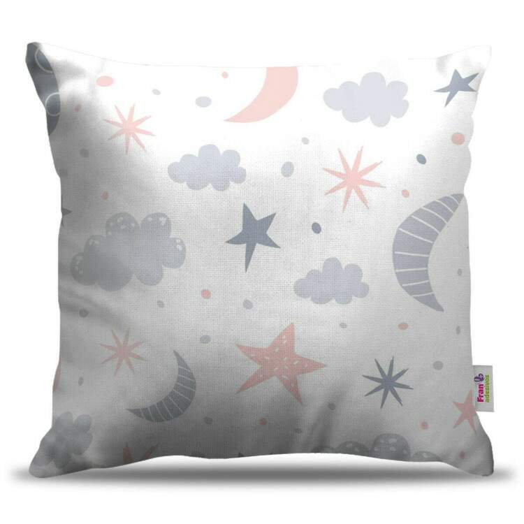Almofada Nuvens e Estrelas