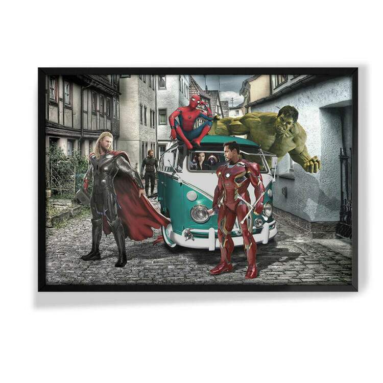 Quadro Decorativo Vingadores