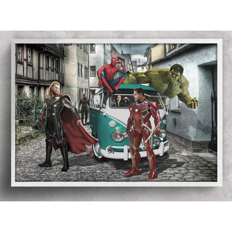 Quadro Decorativo Vingadores