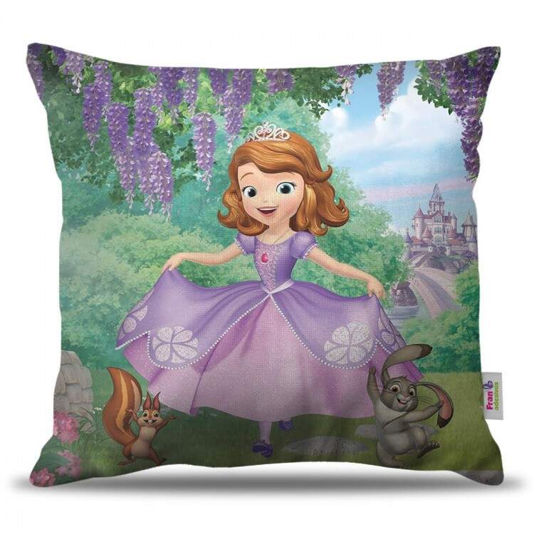 Almofada Decorativa Infantil Princesinha Sofia