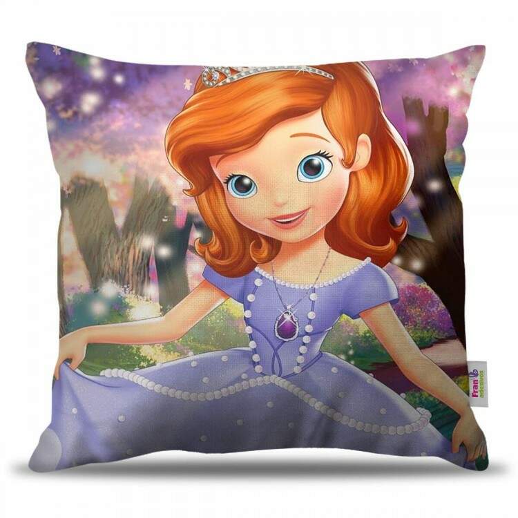 Almofada Decorativa Infantil Princesinha Sofia
