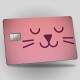 Adesivo Para Cart�o Tra�os de Gato