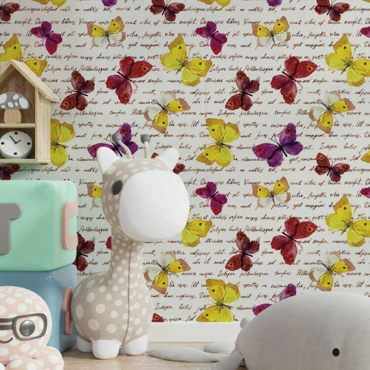 Papel de Parede Floral Mod 054