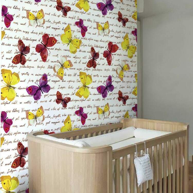 Papel de Parede Floral Mod 054