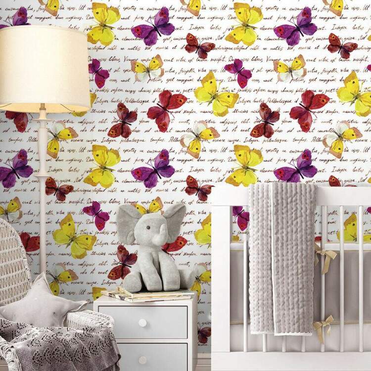 Papel de Parede Floral Mod 054