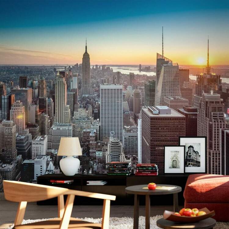 Papel de Parede New York Por do Sol MP
