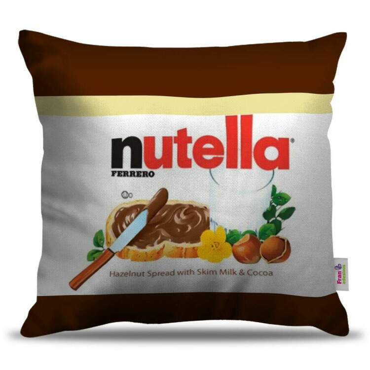 Almofada Decorativa Nutella